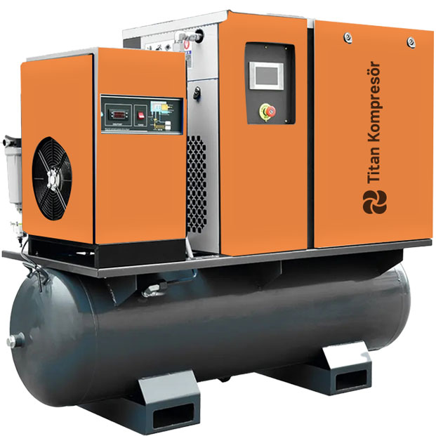 TTN 7.5 KKT SERVO PM VSD İnvertörlü Kompresör